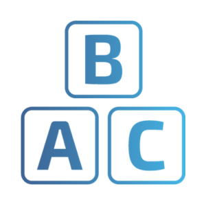 A B C